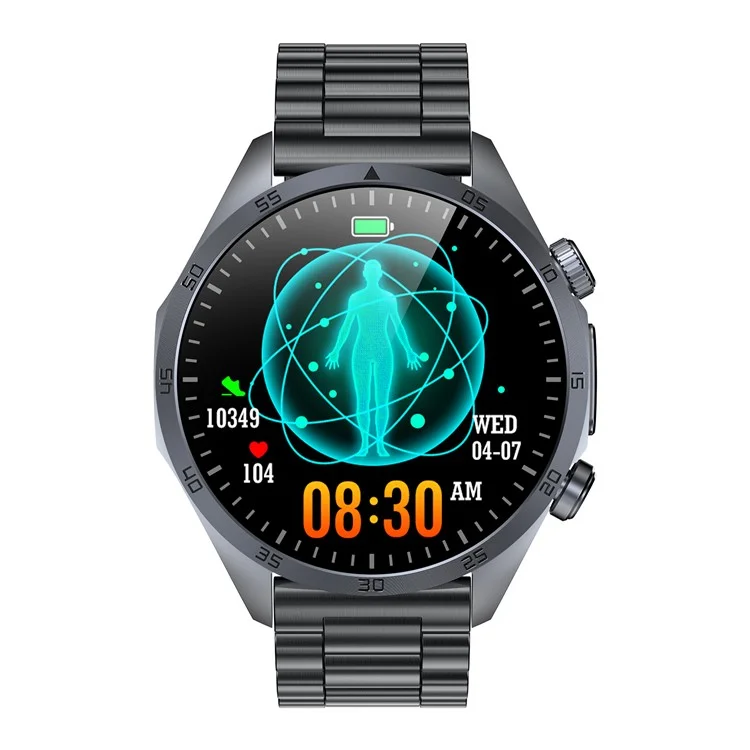 TK29 Steel Strap AMOLED Screen Smart Watch Sleep Health Monitoring Sports Watch