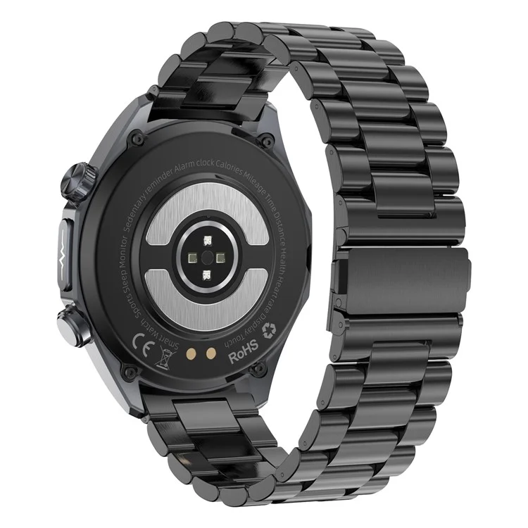 TK29 Steel Strap AMOLED Screen Smart Watch Sleep Health Monitoring Sports Watch