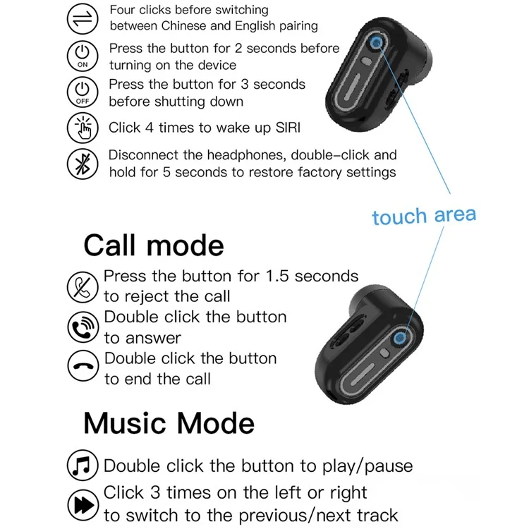 X17 Women TWS Earphones Smart Watch 2 in 1 Bluetooth-compatible Call Music Heart Rate Monitoring Watch - Gold