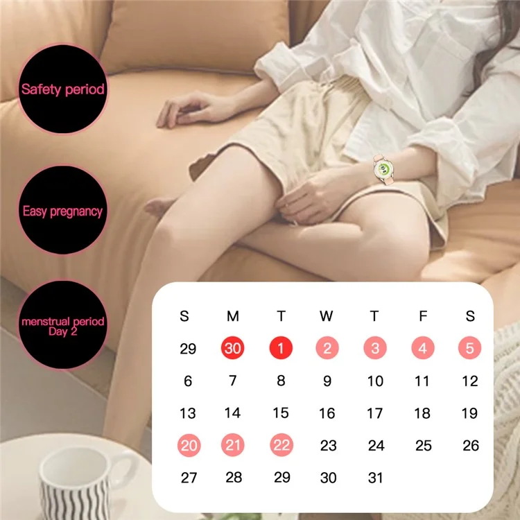X17 Women TWS Earphones Smart Watch 2 in 1 Bluetooth-compatible Call Music Heart Rate Monitoring Watch - Gold