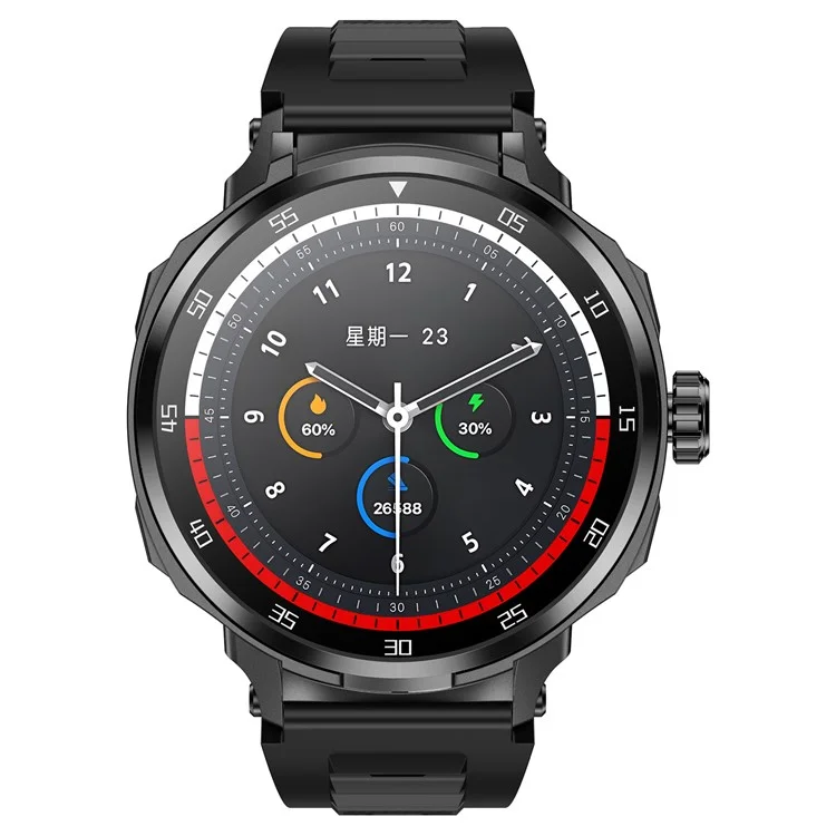 D11 2-in-1 TWS Earphones Smart Watch Bluetooth-compatible Call Health Monitoring Sports Watch - Black
