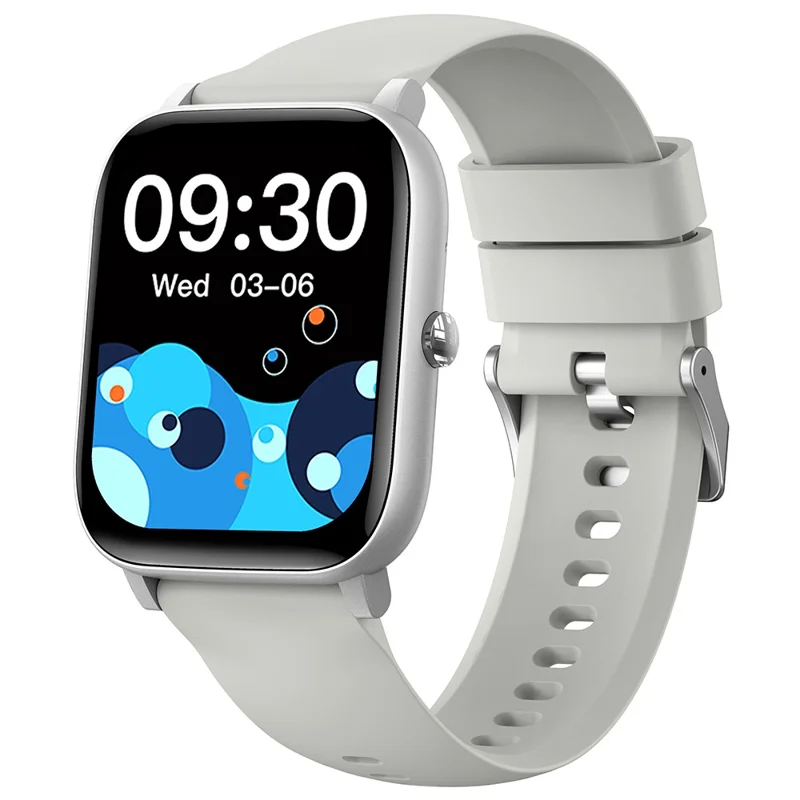 C09 Smart Watch 1.85-inch TFT Screen Bluetooth-compatible Call Heart Rate Blood Pressure Monitor Watch - Beige