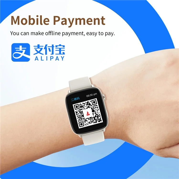 CY18 1,75-Zoll-AMOLED-Bildschirm Bluetooth-Anruf Frauen Gesundheitsüberwachung Smartwatch - Pink