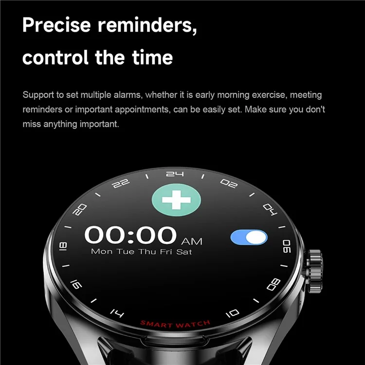 D9 Steel Strap Smart Watch with Earbuds Bluetooth-compatible 5.3 Heart Rate Monitor NFC Touch Screen Fitness Tracker - Silver