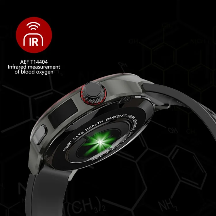 Orologio da polso intelligente Bluetooth da 1,5 pollici HX16 per il monitoraggio della salute e il fitness