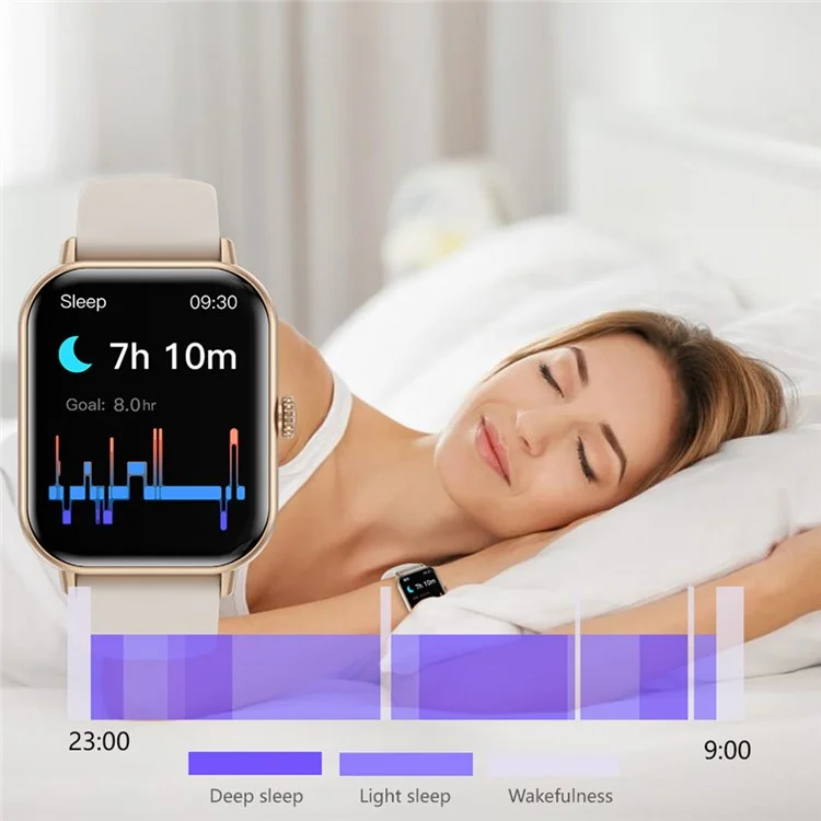 Montre connectée intelligente ZW62 de 2,01 pouces avec appel Bluetooth, suivi du rythme cardiaque, étanche IP67 et usage sportif - Noir
