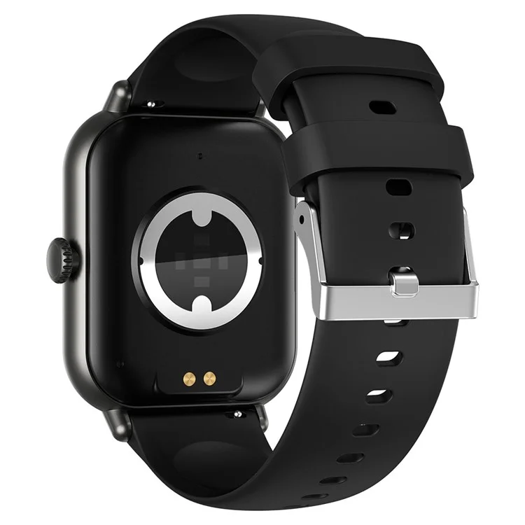 Montre connectée intelligente ZW62 de 2,01 pouces avec appel Bluetooth, suivi du rythme cardiaque, étanche IP67 et usage sportif - Noir