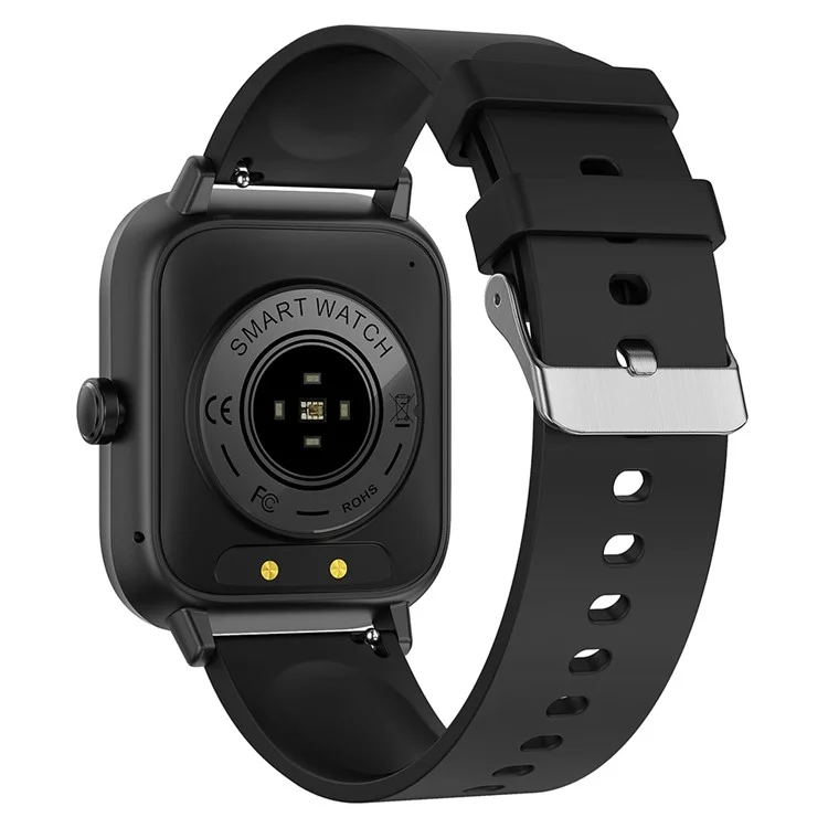 G42 1,83 Zoll Gesundheitsüberwachungs-Smartwatch für Frauen IP67 wasserdicht Bluetooth-Anrufe Sportuhr - Schwarz