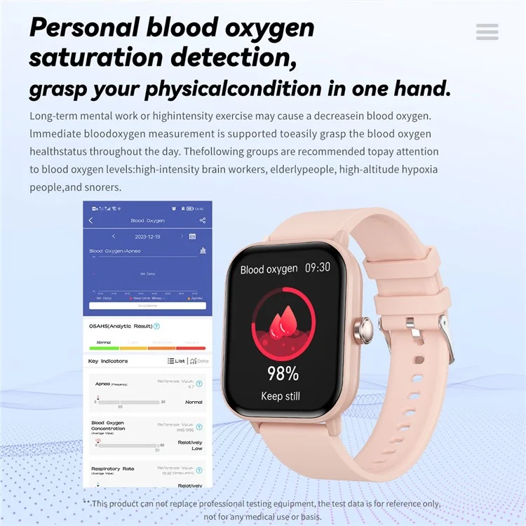 G42 1,83 Zoll Gesundheitsüberwachungs-Smartwatch für Frauen IP67 wasserdicht Bluetooth-Anrufe Sportuhr - Schwarz