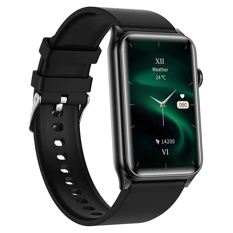 G50 1.57 Inch Smart Bracelet Fitness Tracker Bluetooth-compatible Calling Heart Rate Monitor Wristband - Black