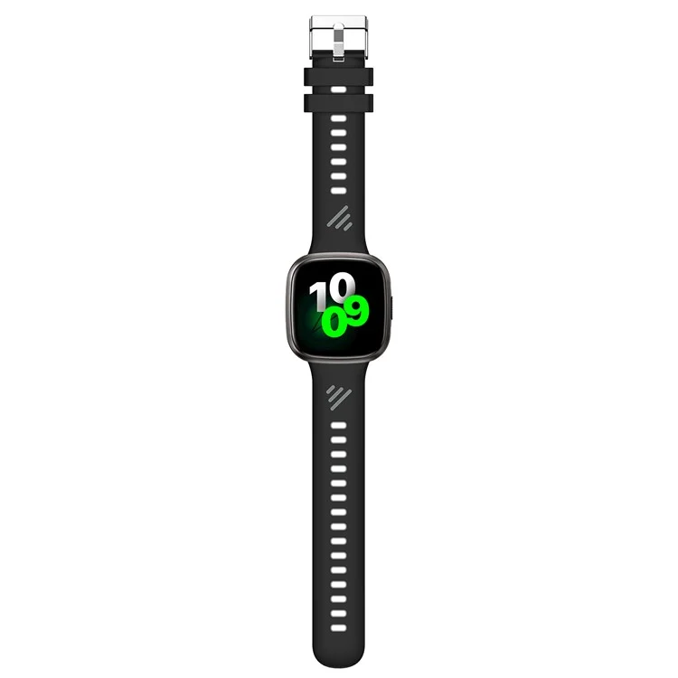 HT31 1,72 Zoll IPS-Bildschirm Bluetooth-Anruf Smartwatch Gesundheitsmonitor mit UV-Taschenlampe - Schwarz