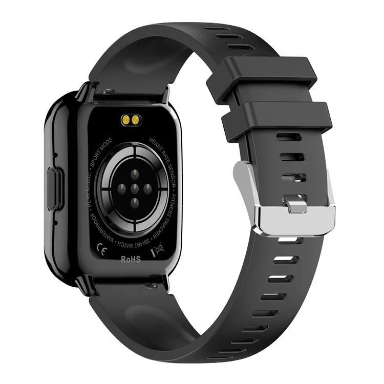 Z169 1.83 Inch Smart Watch Bluetooth-compatible Calling Heart Rate Sleep Monitor Multi Sports Tracker - Black
