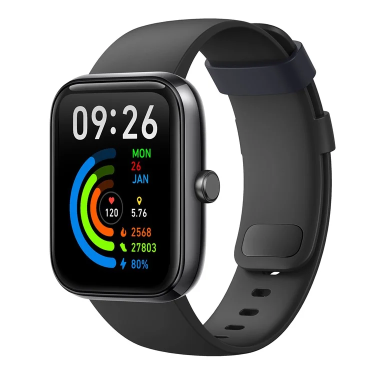 IDW25 1.83 Inch Smart Watch Bluetooth-compatible Calling Multi Sport Modes for Fitness Tracking  /  Health Monitoring - Black