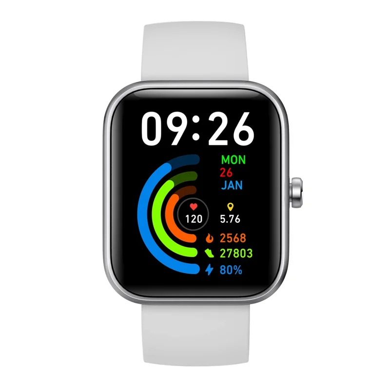 IDW25 Reloj Inteligente de 1,83 Pulgadas con Llamadas Bluetooth y Modos Multideporte para Seguimiento Deportivo / Monitoreo de Salud - Cian