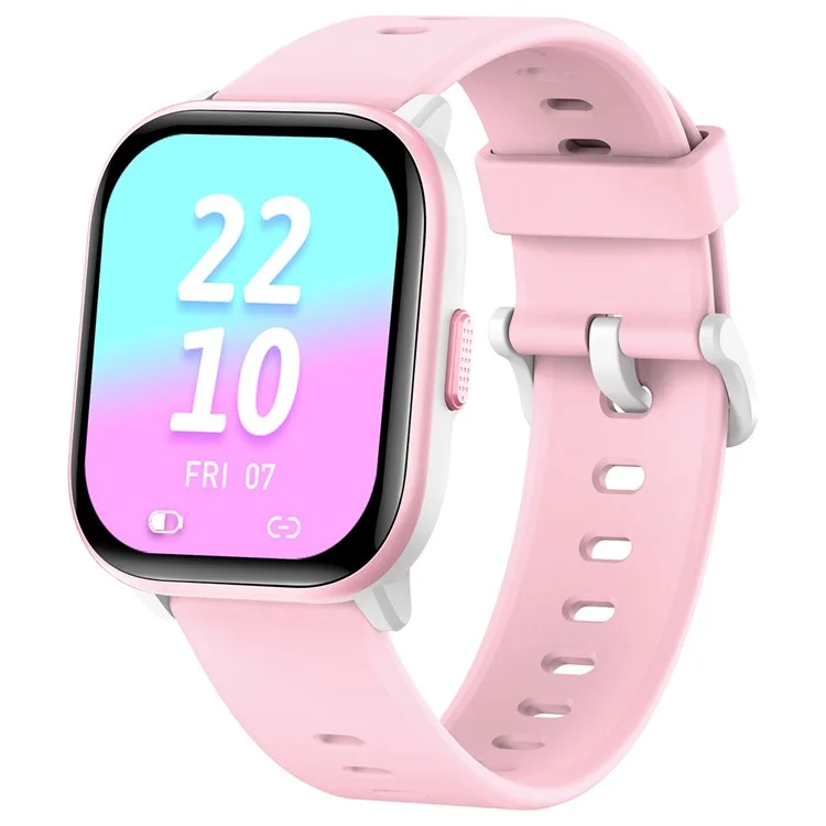 W99 1.5 Inch IPS Screen Smart Sports Watch Fitness Tracker Heart Rate Monitor Wristwatch - Pink