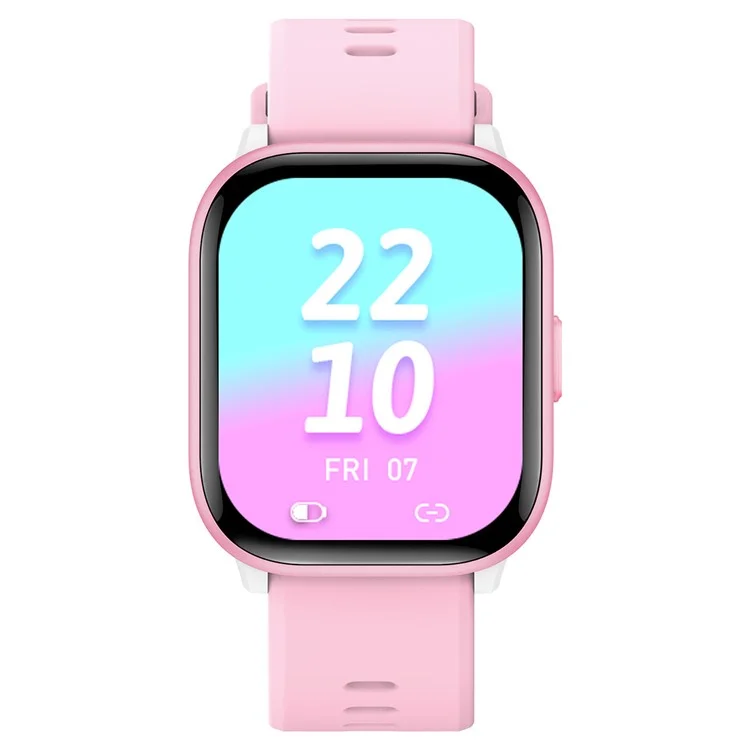 W99 1.5 Inch IPS Screen Smart Sports Watch Fitness Tracker Heart Rate Monitor Wristwatch - Pink