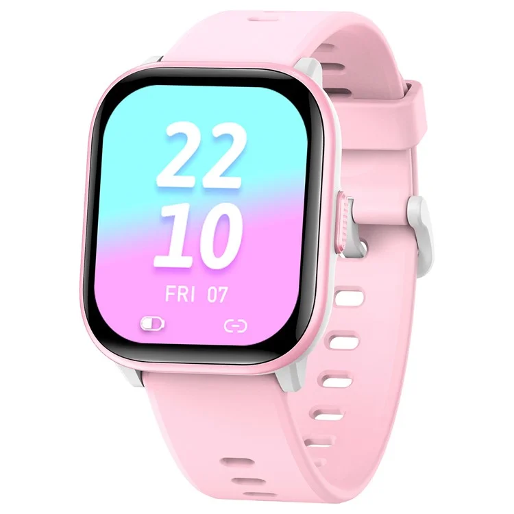 W99 1.5 Inch IPS Screen Smart Sports Watch Fitness Tracker Heart Rate Monitor Wristwatch - Pink