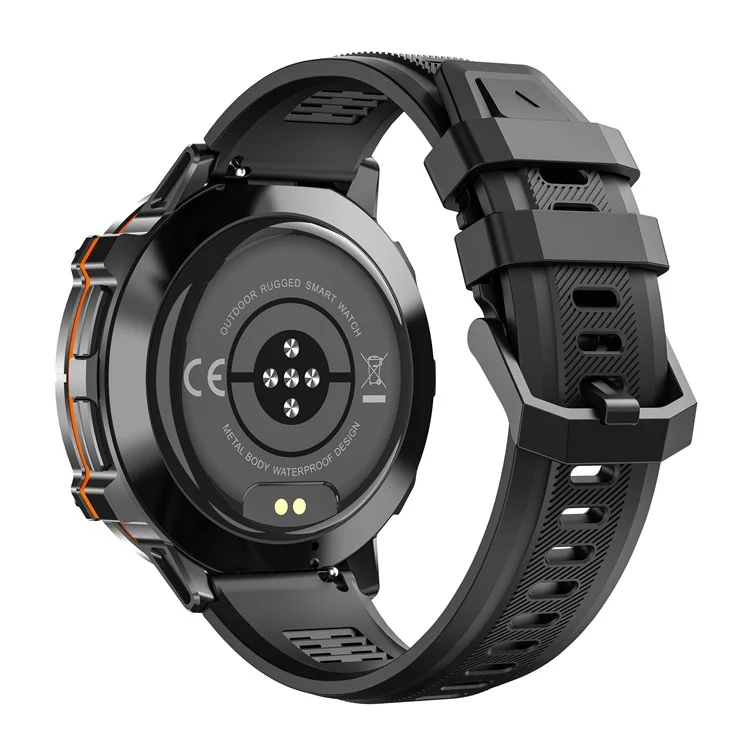 Smartwatch X3 con Chiamata Bluetooth, Monitoraggio Frequenza Cardiaca, Pressione Sanguigna e Ossigeno, Schermo HD Large - Nero