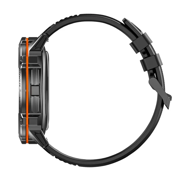 Smartwatch X3 con Chiamata Bluetooth, Monitoraggio Frequenza Cardiaca, Pressione Sanguigna e Ossigeno, Schermo HD Large - Nero