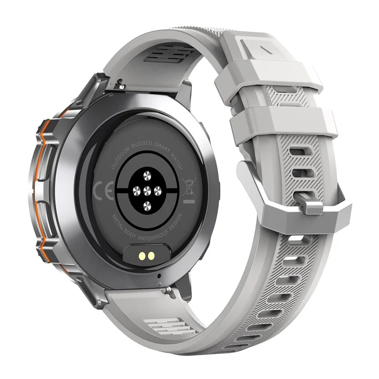 X3 Smart Watch Bluetooth-compatible Calling Heart Rate Blood Pressure Blood Oxygen Monitoring HD Large Screen Sport Watch - Silver
