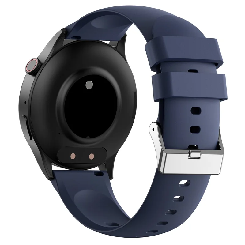 Y85 Smart Watch AMOLED Display Bluetooth-compatible Calling Temperature Blood Pressure Sleep Monitor Watch - Blue