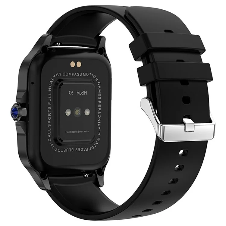 Acquisto all'ingrosso MA16 Smartwatch con schermo AMOLED da 1,78 pollici, GPS, impermeabile IP68 per sport - Nero