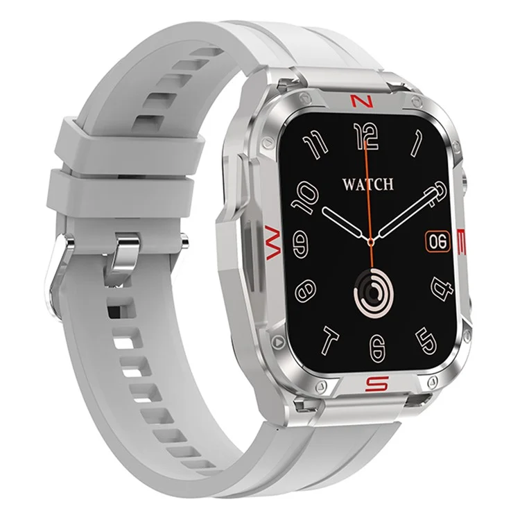 Bulk Purchasing MA18 2.05 Inch Health Monitor Smart Watch Bluetooth-compatible Calling Fitness Tracker - Silver