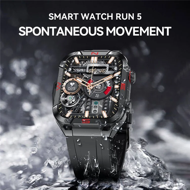 Bulk Purchasing MA18 2.05 Inch Health Monitor Smart Watch Bluetooth-compatible Calling Fitness Tracker - Silver
