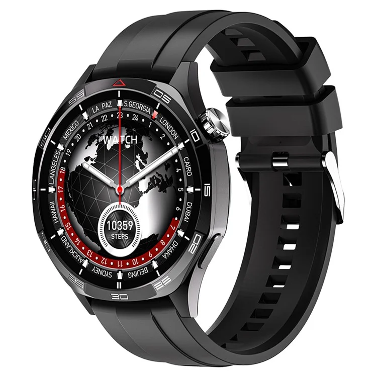 Compra al por mayor GT5Max Smartwatch de 1,43 pulgadas con Monitor de Salud y Rastreador de Fitness con más de 500 Estilos de Reloj - Negro