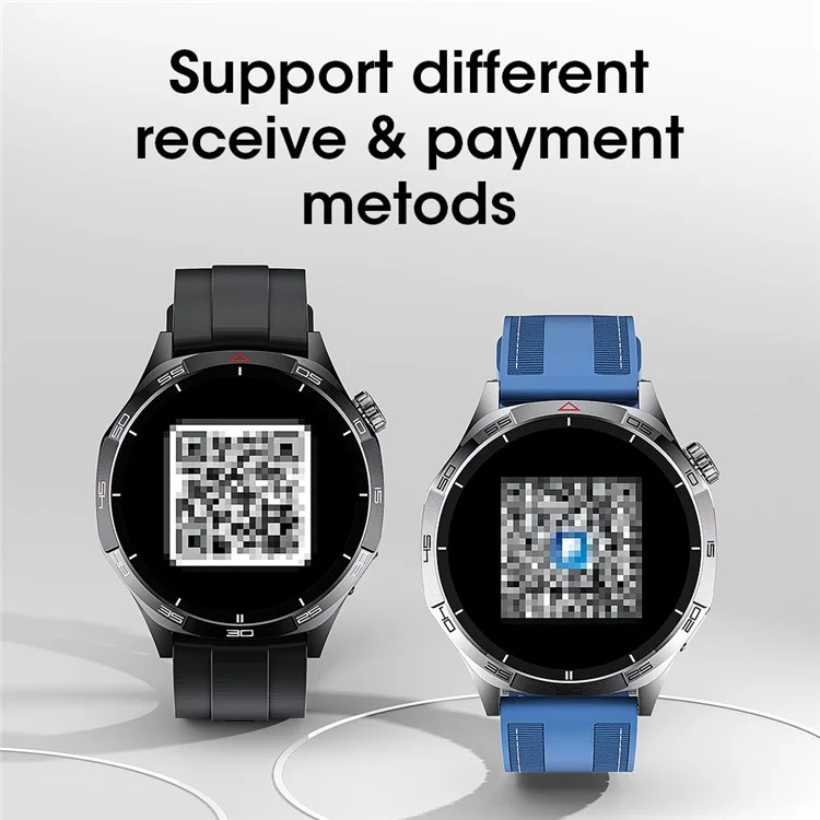 Compra al por mayor GT5Max Smartwatch de 1,43 pulgadas con Monitor de Salud y Rastreador de Fitness con más de 500 Estilos de Reloj - Negro