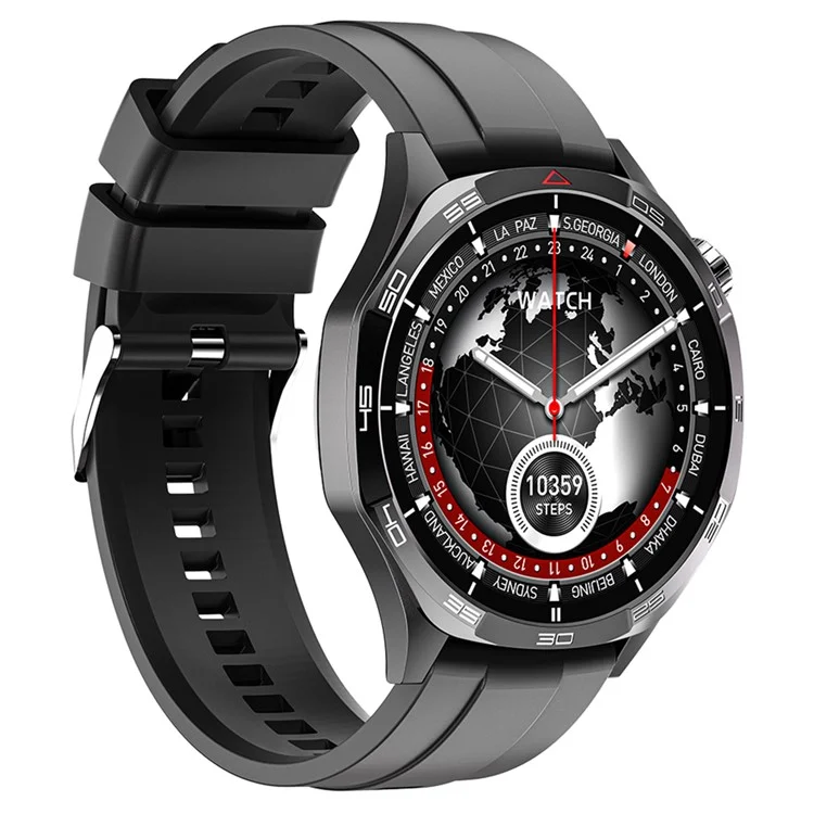 Compra al por mayor GT5Max Smartwatch de 1,43 pulgadas con Monitor de Salud y Rastreador de Fitness con más de 500 Estilos de Reloj - Negro