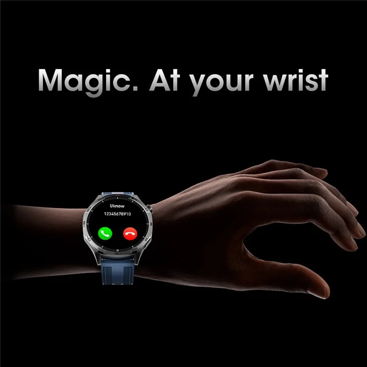 Compra al por mayor GT5Max Smartwatch de 1,43 pulgadas con Monitor de Salud y Rastreador de Fitness con más de 500 Estilos de Reloj - Negro