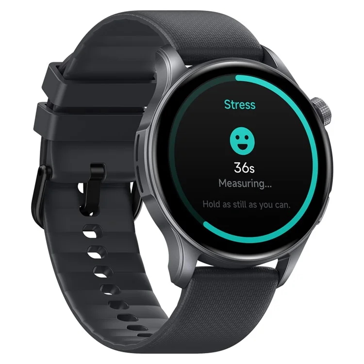 ZEBLAZE Btalk 3 GPS Smartwatch 1,43 Zoll AMOLED-Bildschirm Outdoor-Sporttracker Gesundheitsmonitor - Schwarz
