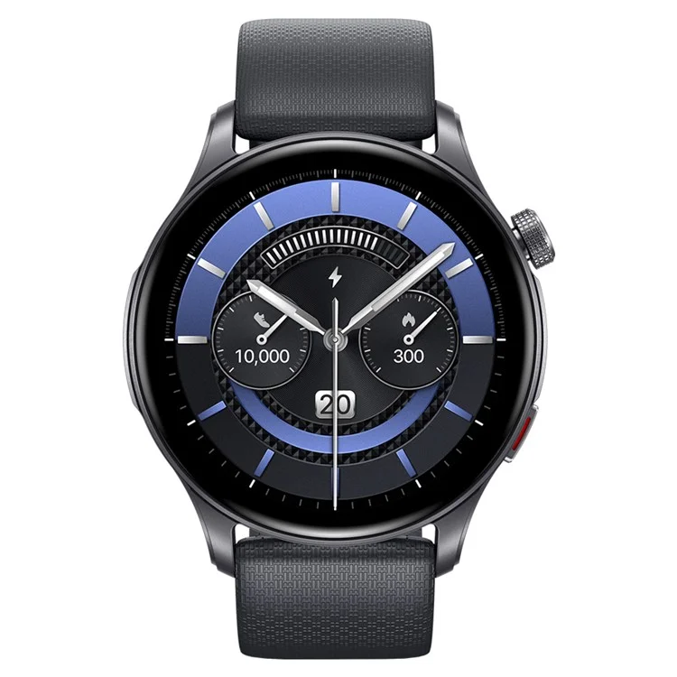 ZEBLAZE Btalk 3 GPS Smartwatch 1,43 Zoll AMOLED-Bildschirm Outdoor-Sporttracker Gesundheitsmonitor - Schwarz