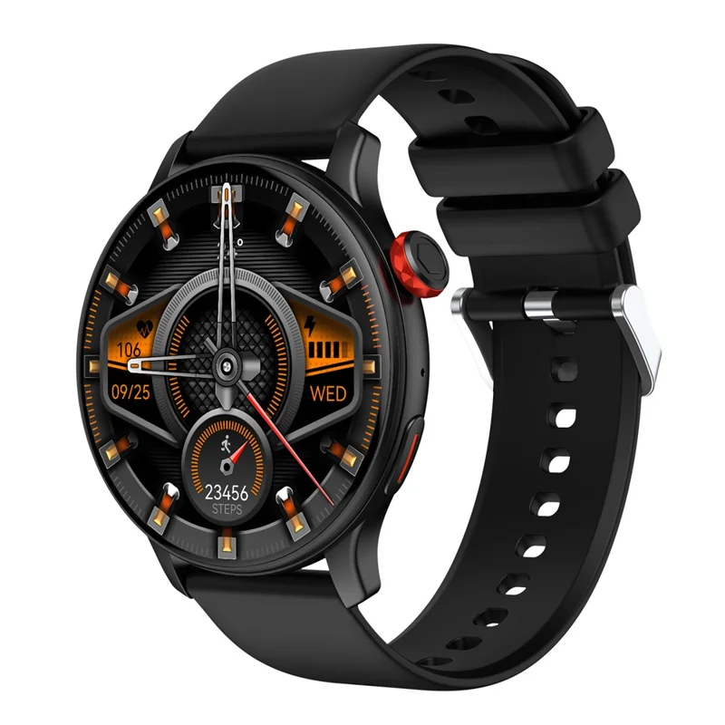 CY26 Waterproof Smart Watch 1.43 Inch AMOLED Screen Bluetooth-compatible Call NFC Sports Tracker for Android iOS - Black