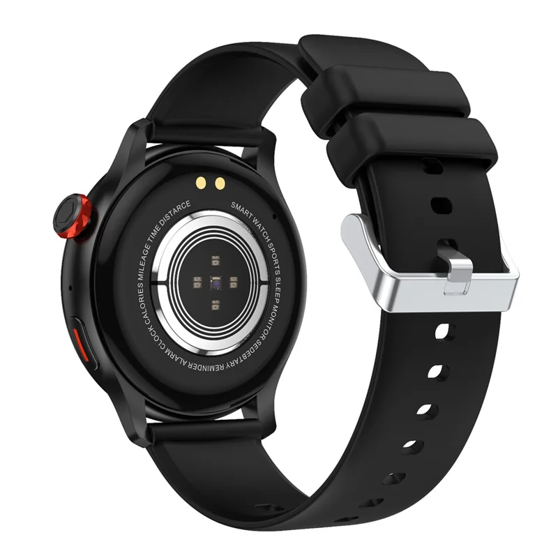 CY26 Waterproof Smart Watch 1.43 Inch AMOLED Screen Bluetooth-compatible Call NFC Sports Tracker for Android iOS - Black