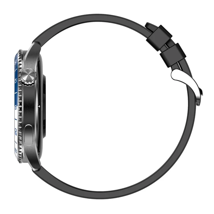 MT900 ECG Smart Watch 1.56 AMOLED Display Alipay Bluetooth-Compatible Calling Health Monitor Sport Watch - Black