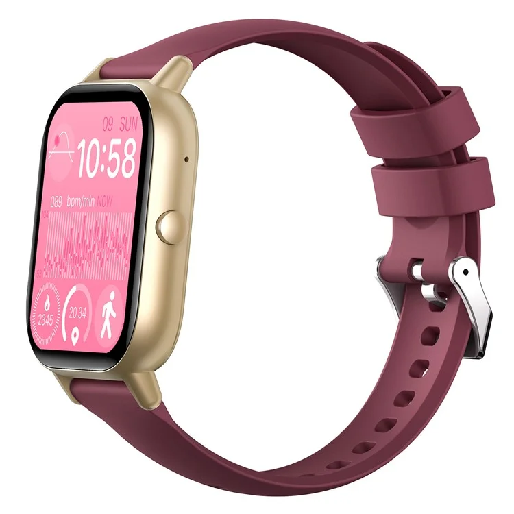 C23 Smart Watch 2.01 Inch HD Large Screen Health Monitor Sports Bluetooth-compatible Smartwatch - Purple