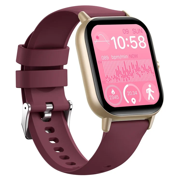 C23 Smart Watch 2.01 Inch HD Large Screen Health Monitor Sports Bluetooth-compatible Smartwatch - Purple