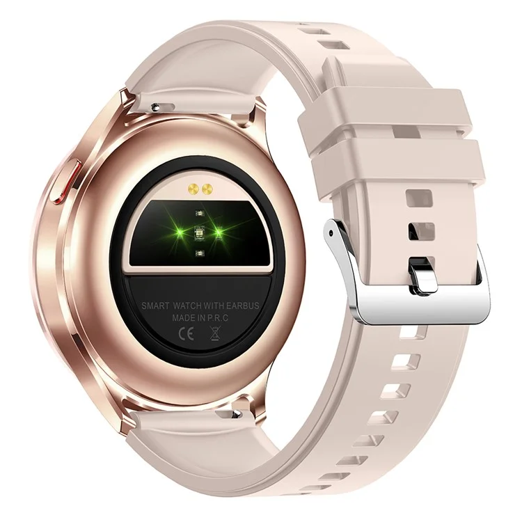 T97 2-in-1 Smartwatch mit kabellosen Kopfhörern Bluetooth-kompatibel Anrufe Gesundheitsüberwachung Sportwasserdichte Uhr - Gold