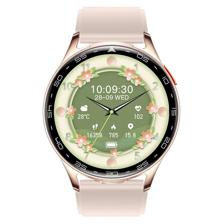 T97 2-in-1 Smartwatch mit kabellosen Kopfhörern Bluetooth-kompatibel Anrufe Gesundheitsüberwachung Sportwasserdichte Uhr - Gold
