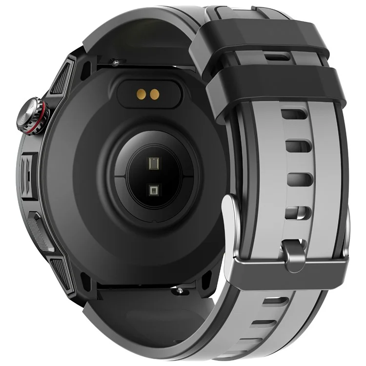 GTX2 1.43 Inch AMOLED Screen Smart Watch Multi Sport Modes Bluetooth-Compatible Calling Health Monitor - Dark Grey