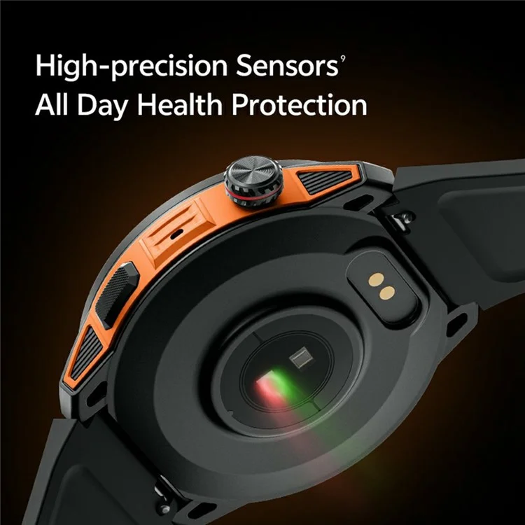 GTX2 1.43 Inch AMOLED Screen Smart Watch Multi Sport Modes Bluetooth-Compatible Calling Health Monitor - Dark Grey