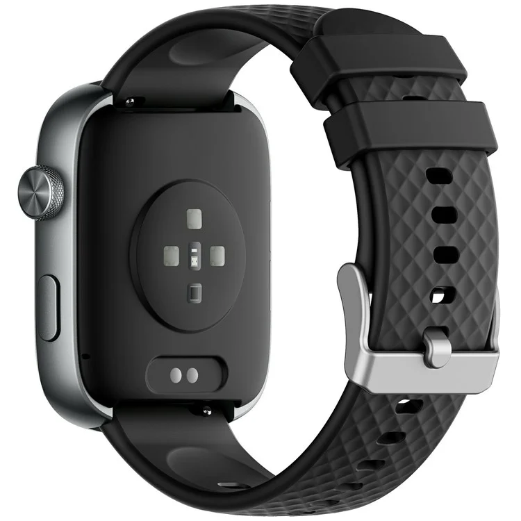 GTS8 1.95 Inch AMOLED HD Screen Smart Watch Health Monitor Bluetooth-Compatible Calling Fitness Tracker - Black