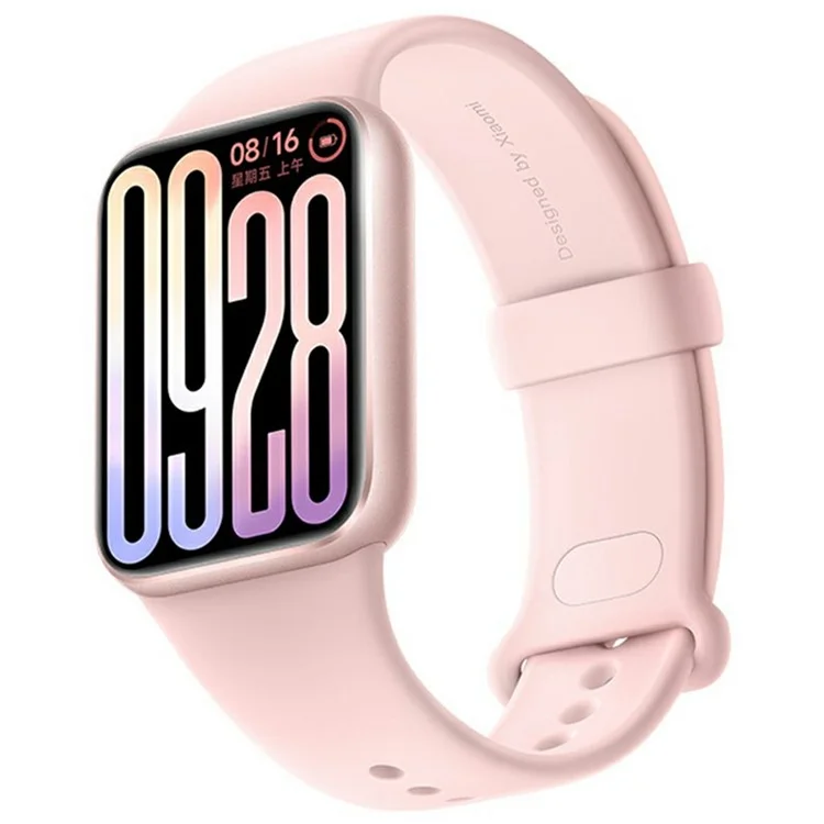 XIAOMI M2401B1 Smart Band 9 Pro 1,74 Zoll AMOLED Display Fitness Tracker Herzfrequenzmonitor Uhr mit TPU Armband - Rosa+Gold