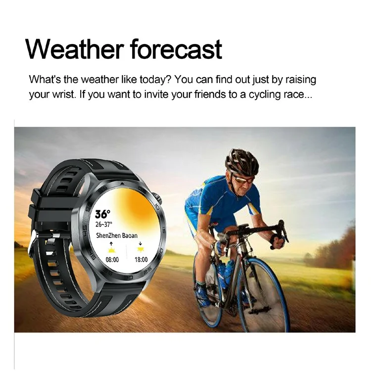 AK83 Smartwatch Sportivo con Cinturino in TPU+Nylon - Chiamate Bluetooth, Monitoraggio Frequenza Cardiaca e Pressione Sanguigna - Blu