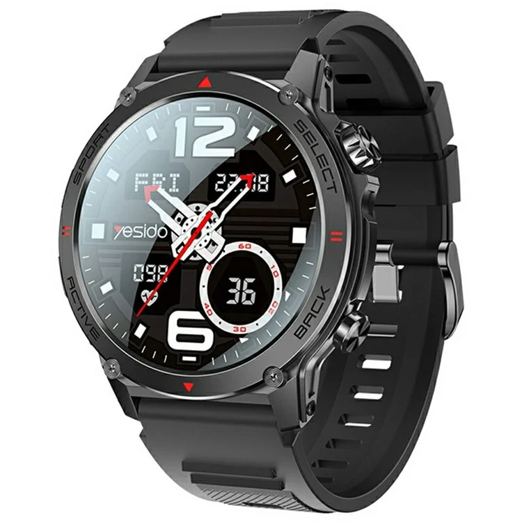 YESIDO IO31 AMOLED Smartwatch Fitness-Tracker mit Herzfrequenzmessung IP68 wasserdicht
