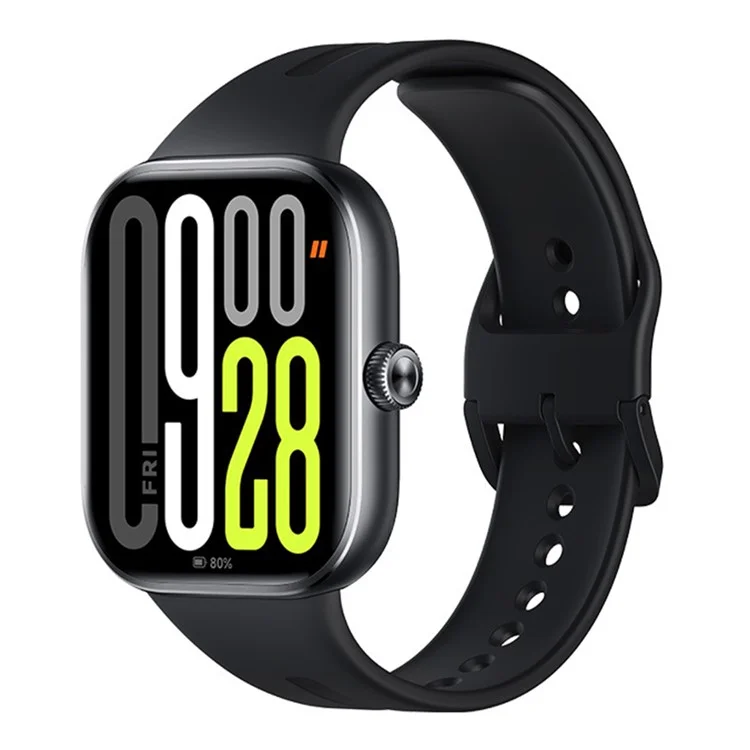 XIAOMI Redmi Watch 5 2.07 Inch AMOLED Screen Bluetooth-Compatible Calling Health Monitor Smart Watch with TPU Strap (China Version) - Black