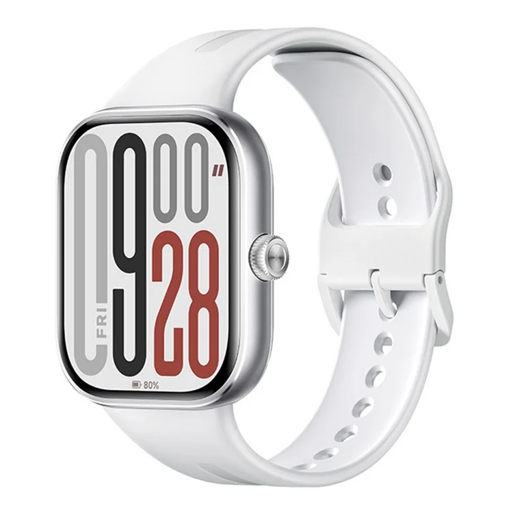 XIAOMI Redmi Watch 5 2.07 Inch AMOLED Screen Bluetooth-compatible Calling Health Monitor Smart Watch with TPU Strap (China Version) - Silver