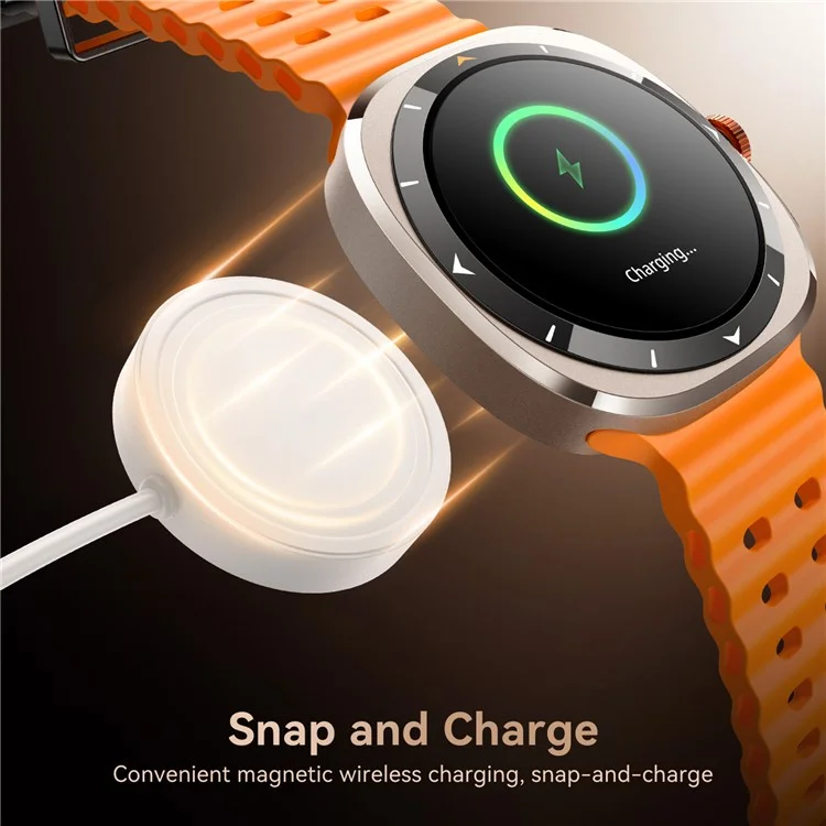 JOYROOM JR-FV2 Bluetooth-Compatible Smartwatch Zinc Alloy Waterproof Watch with Calling Function AMOLED Display